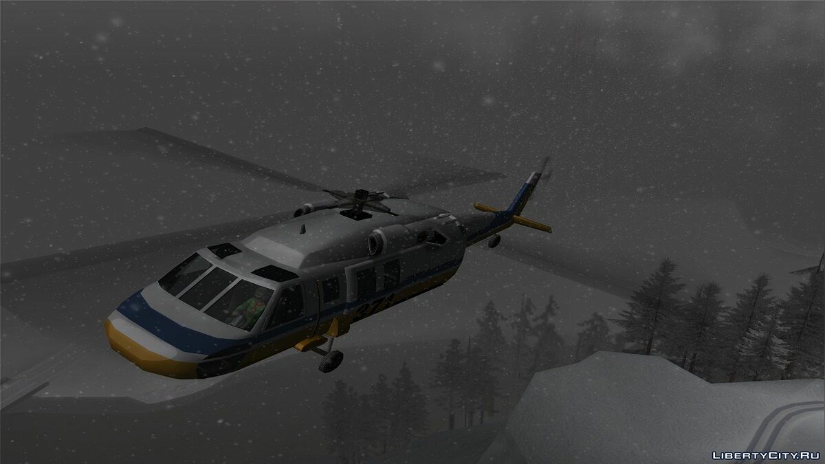 Snow-Andreas v5.0 - Зимний мод для слабых ПК для GTA San Andreas - Картинка #2