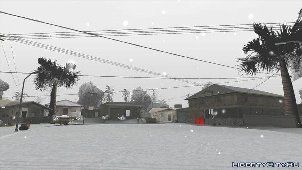 Зима в GTA San Andreas для GTA San Andreas - Картинка #8