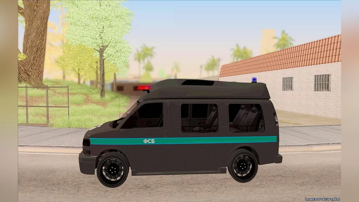 GMC Savana AWD ФСБ / GTA San Andreas