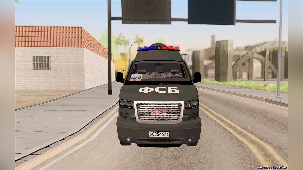 GMC Savana AWD ФСБ / GTA San Andreas