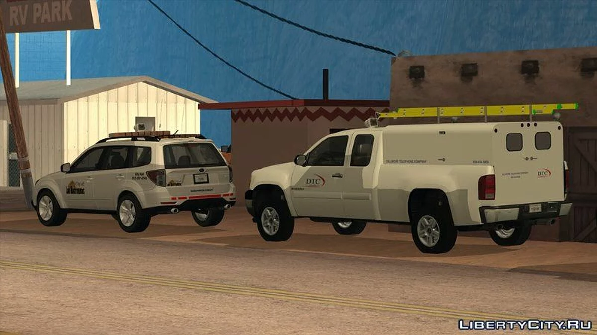 GMC Sierra Dillimore  2009 Telephone Company / GTA San Andreas