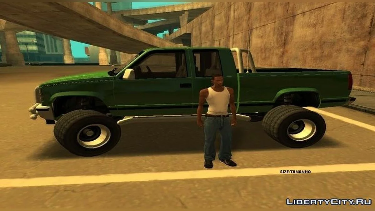 GMC Sierra Monster Truck 1998 / GTA San Andreas