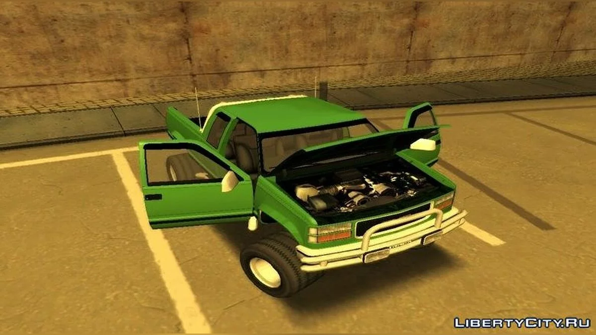 GMC Sierra Monster Truck 1998 / GTA San Andreas