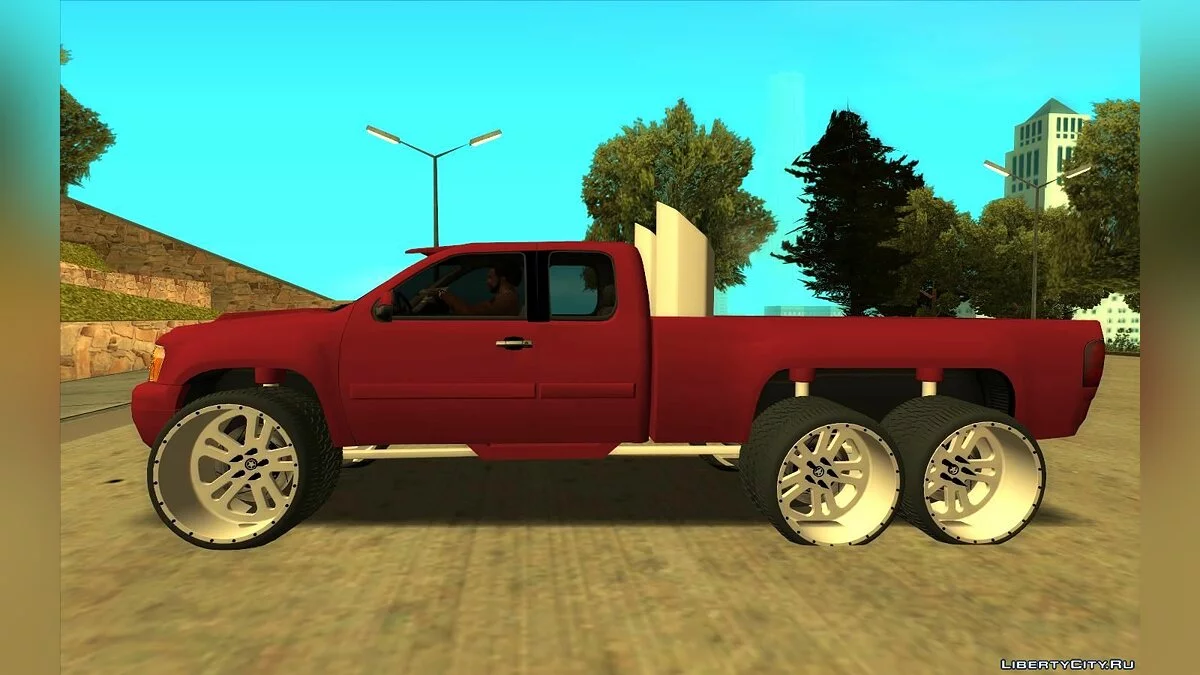 GMC Sierra Lifted 6x6 / GTA San Andreas