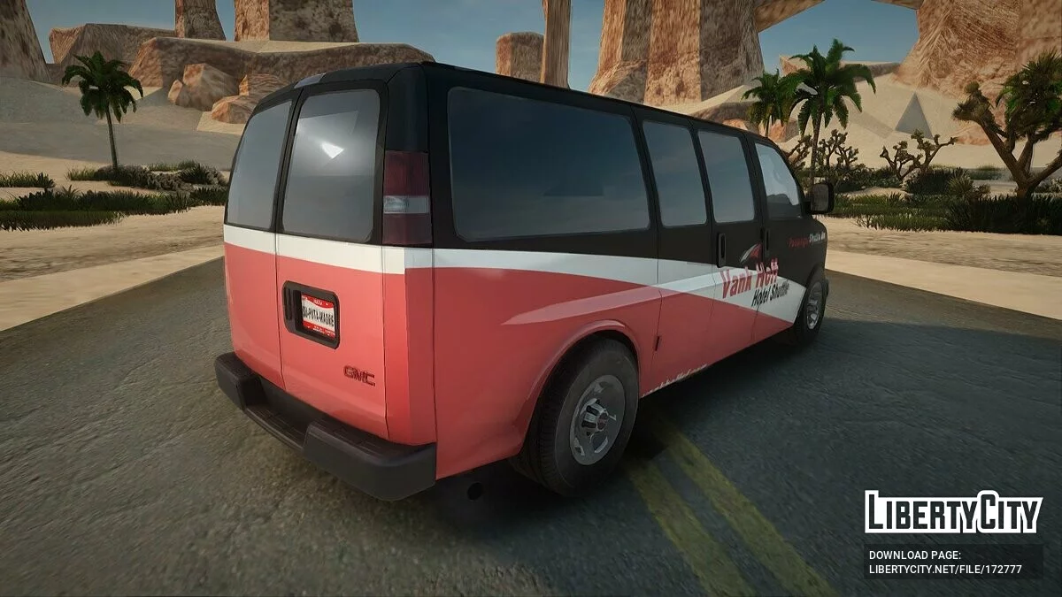 2013 GMC Savannah Vank Hoff Passenger Shuttle / GTA San Andreas