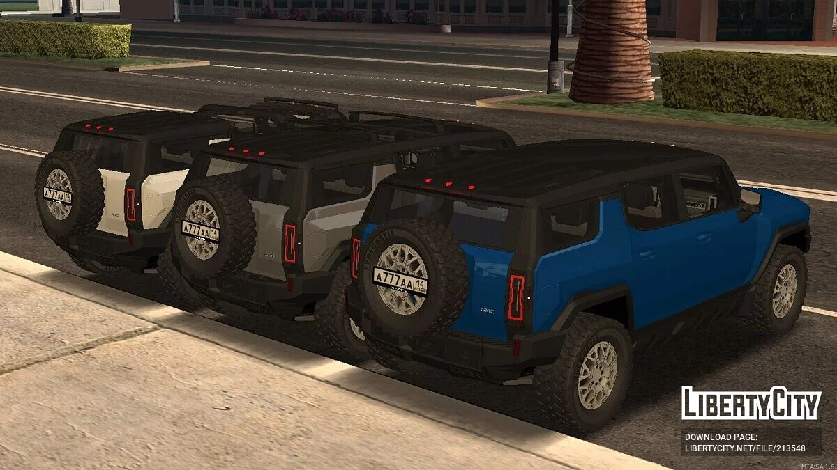 GMC Hummer EV + CCD / GTA San Andreas