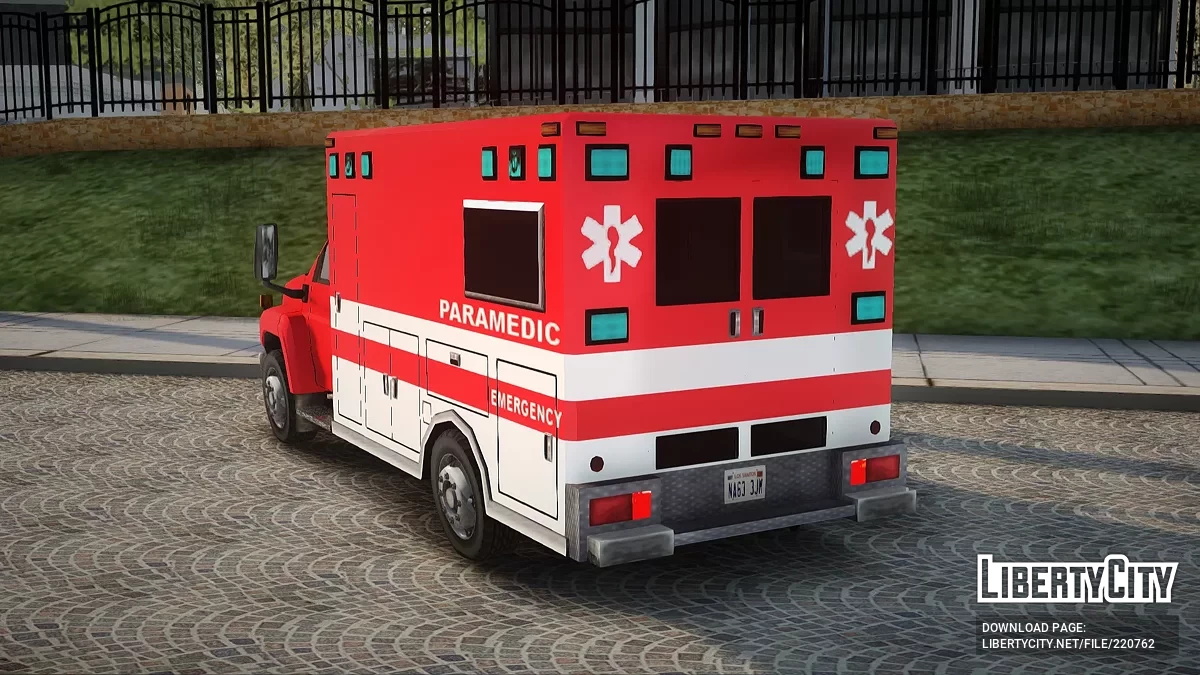 GMC C5500 Ambulance / GTA San Andreas