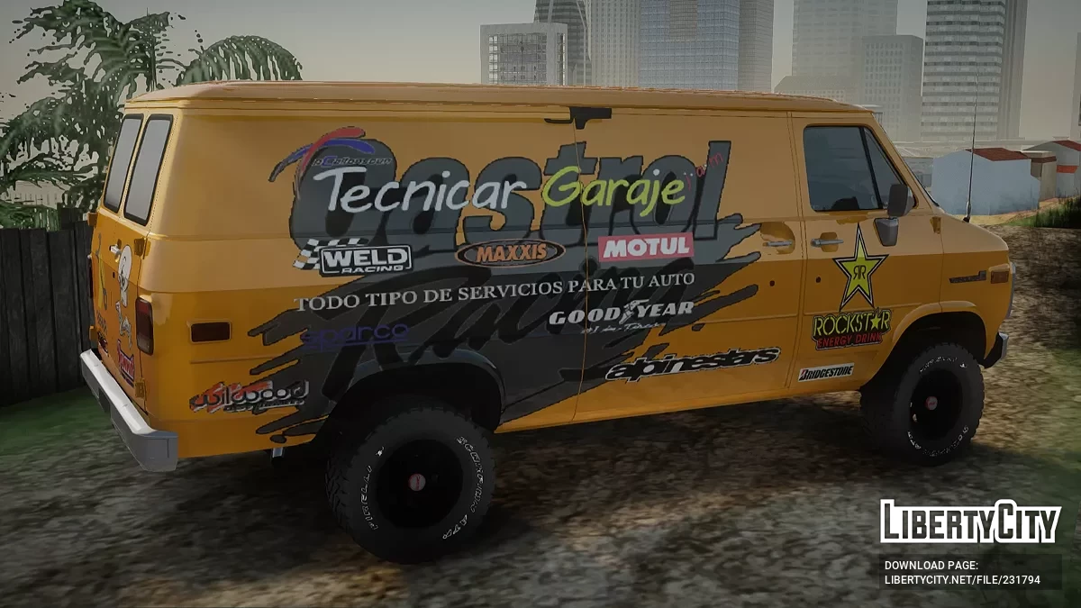 Технический гаражный фургон / GTA San Andreas