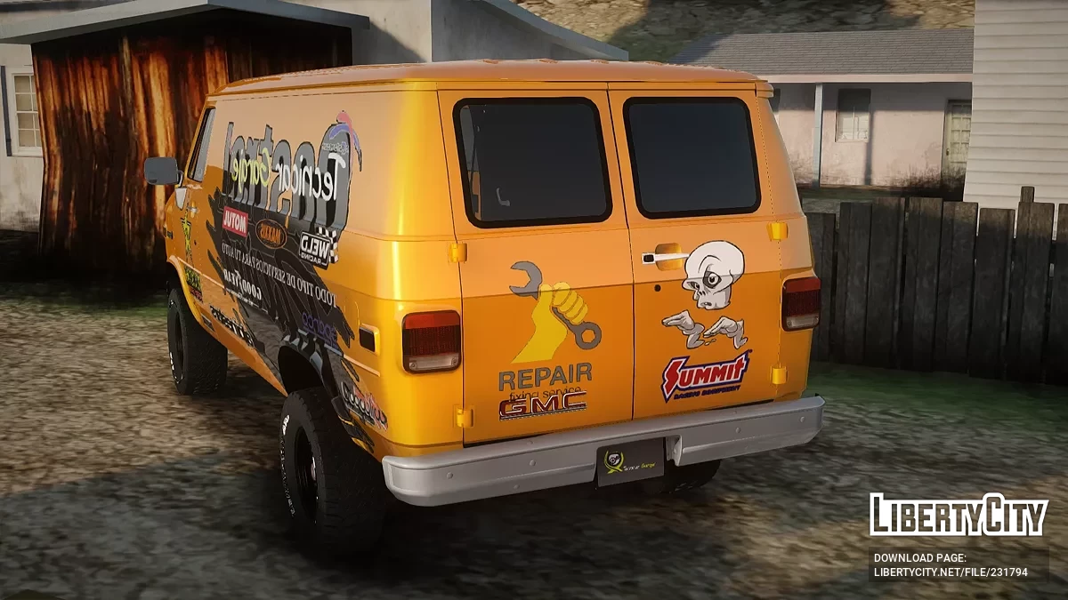 Технический гаражный фургон / GTA San Andreas