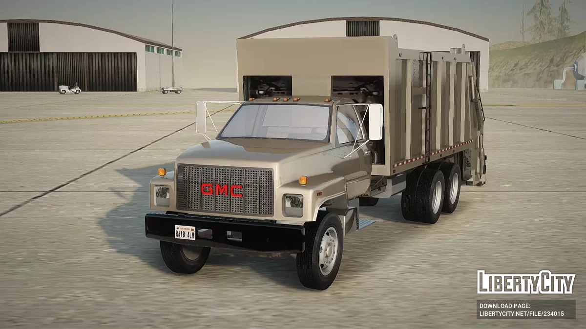 GMC C5500 Topkick Trashmaster / GTA San Andreas