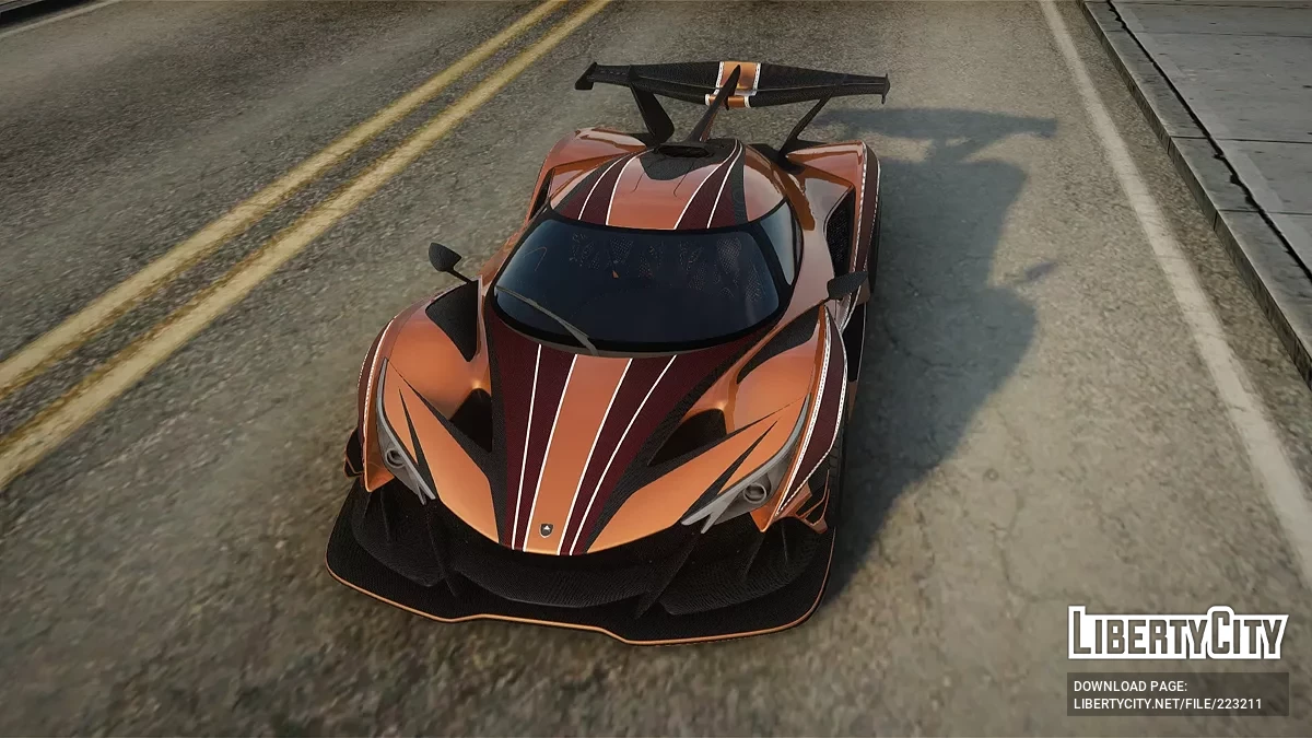 Apollo Intensa Emozione Orange Dragon / GTA San Andreas