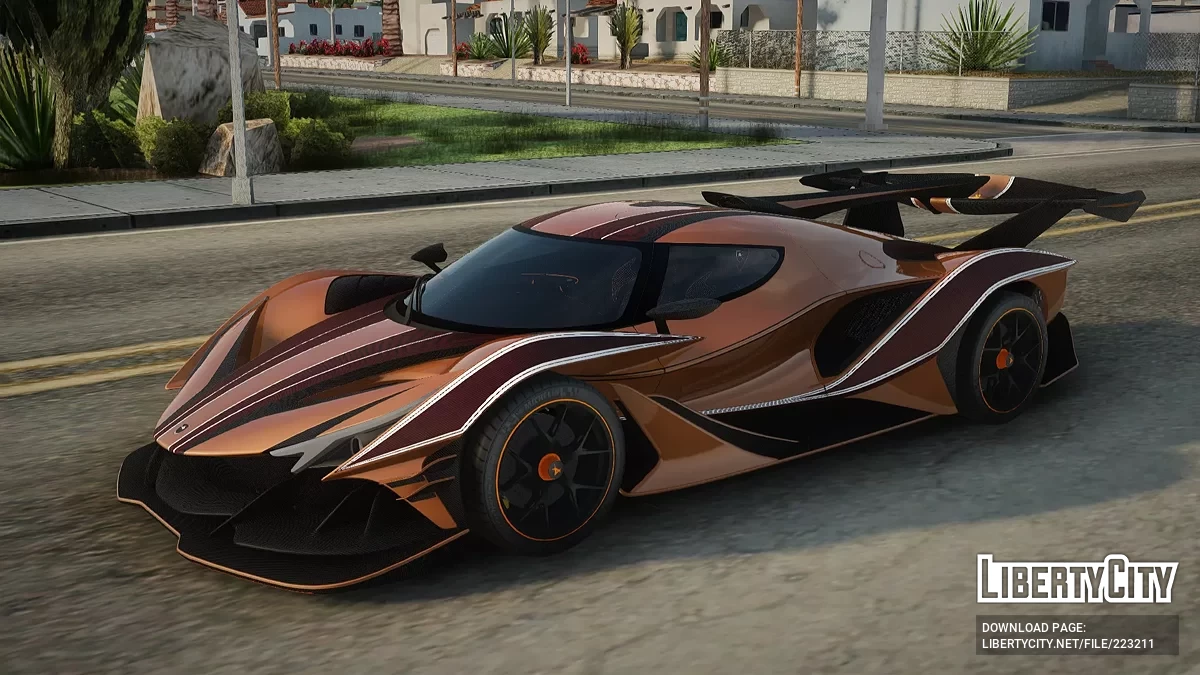 Apollo Intensa Emozione Orange Dragon / GTA San Andreas
