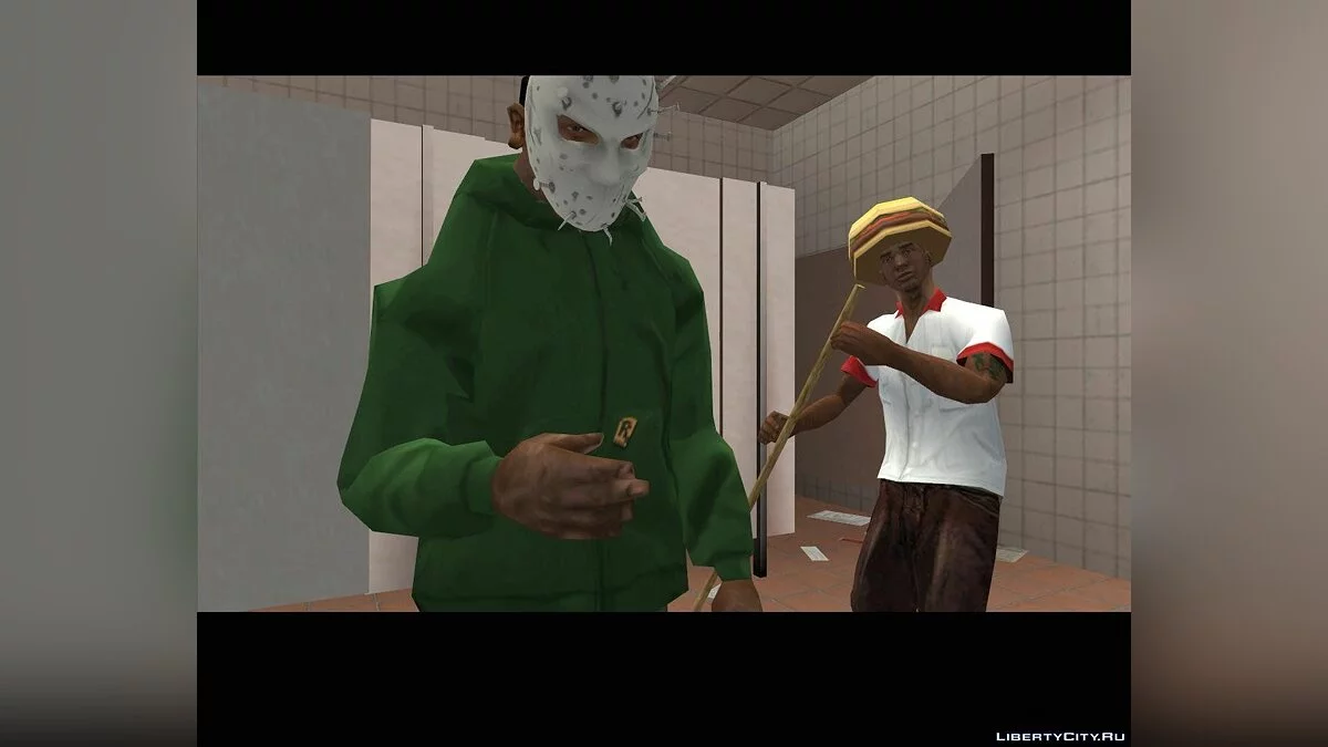 Маска Слэшера / GTA San Andreas