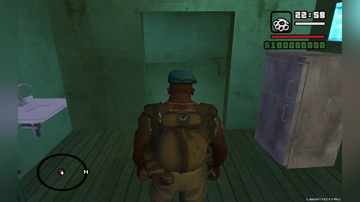 Берет и Жилет ВДВ из WarFace / GTA San Andreas