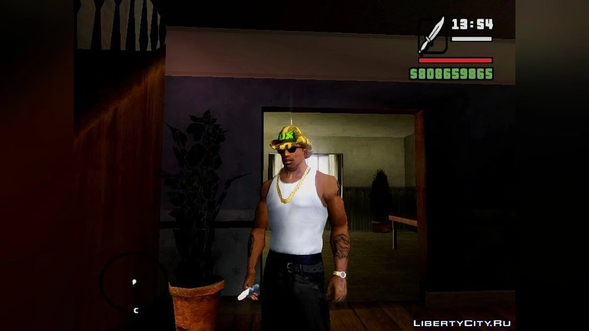 Ковбойская шляпа Шона Майклса / GTA San Andreas