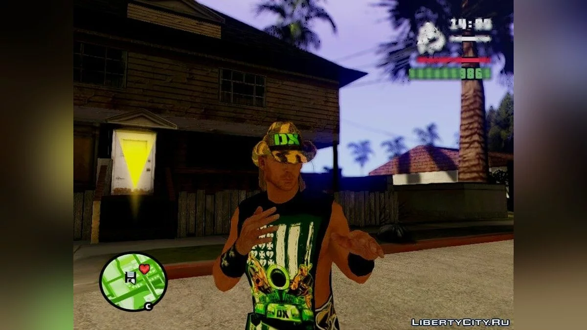 Ковбойская шляпа Шона Майклса / GTA San Andreas