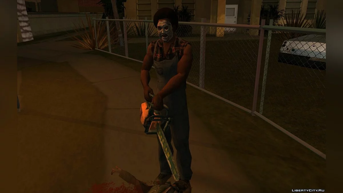 Кожаное лицо / GTA San Andreas