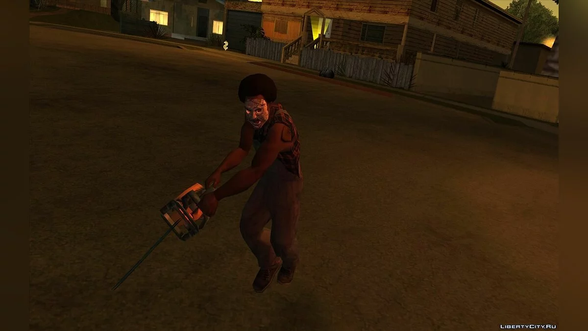 Кожаное лицо / GTA San Andreas