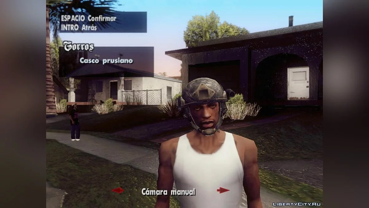 Шлем из игры Call of Duty MW3 / GTA San Andreas