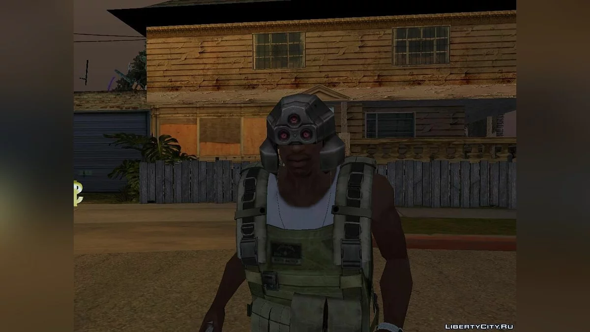 Crysis Core Helmet from Final Fantasy / GTA San Andreas