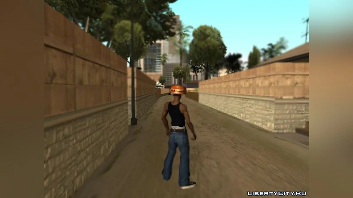 Головной убор служащего Burger Shot / GTA San Andreas