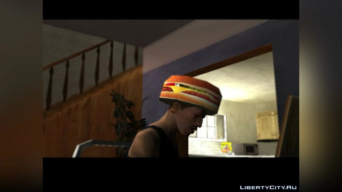 Головной убор служащего Burger Shot / GTA San Andreas