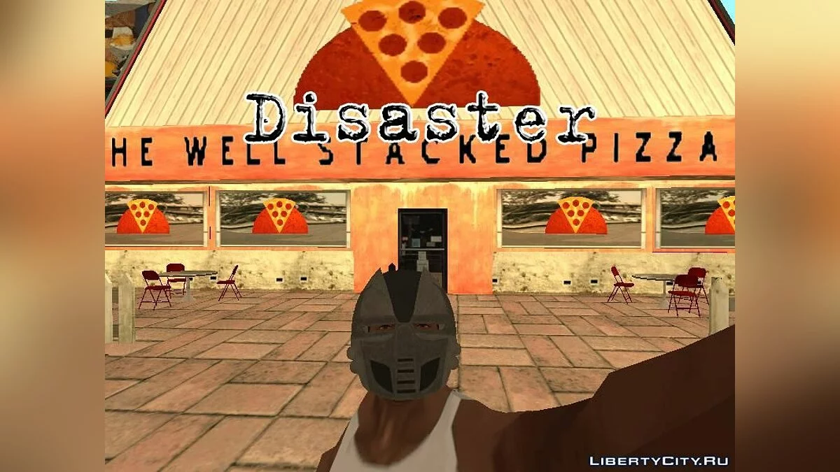Шлем Кибер ниндзей как Mortal Kombat / GTA San Andreas
