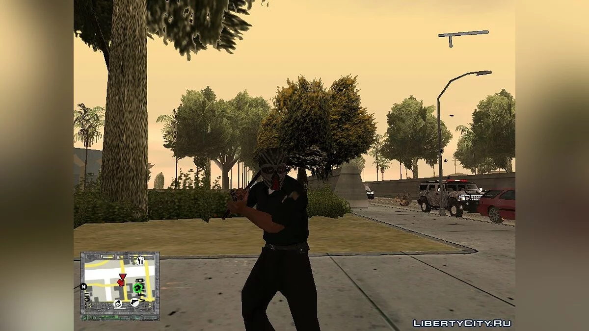 Маска Кабала из игры Mortal Kombat 9 / GTA San Andreas