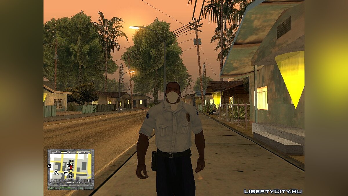 Скачать Маска Врача для GTA San Andreas