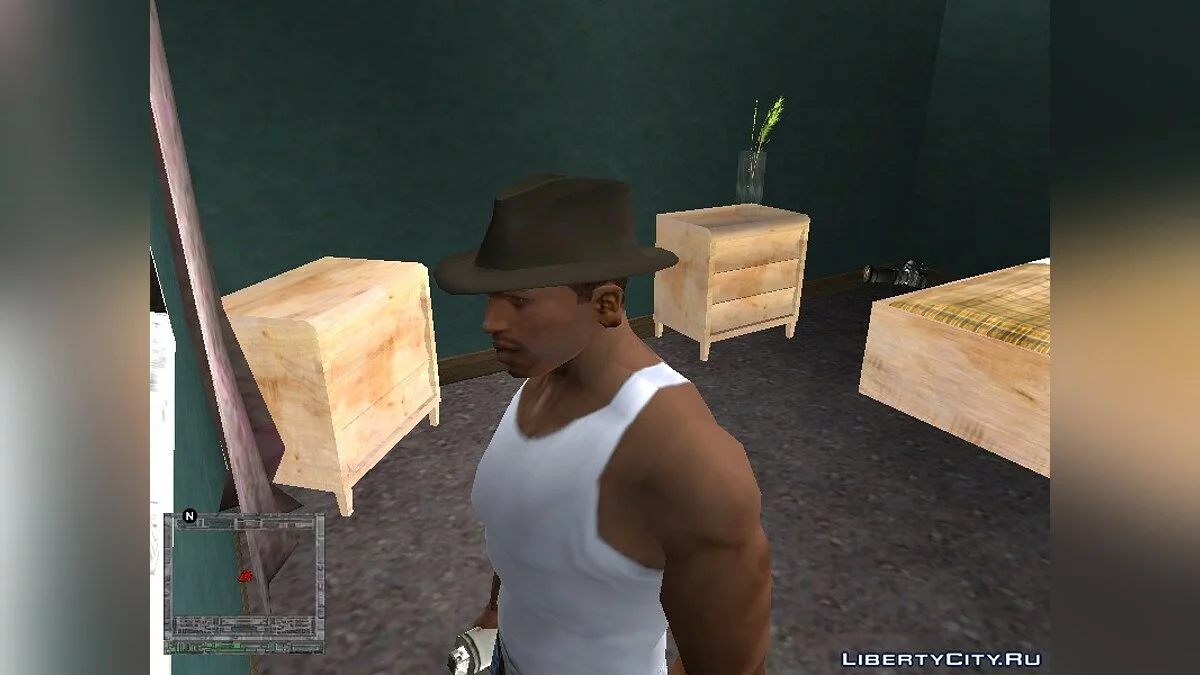 Шляпа Фредди Крюгера / GTA San Andreas