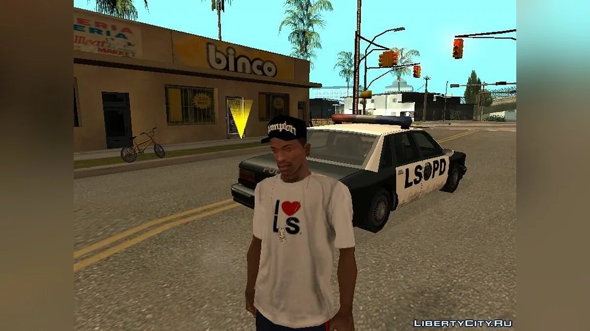 Кепка Compton / GTA San Andreas