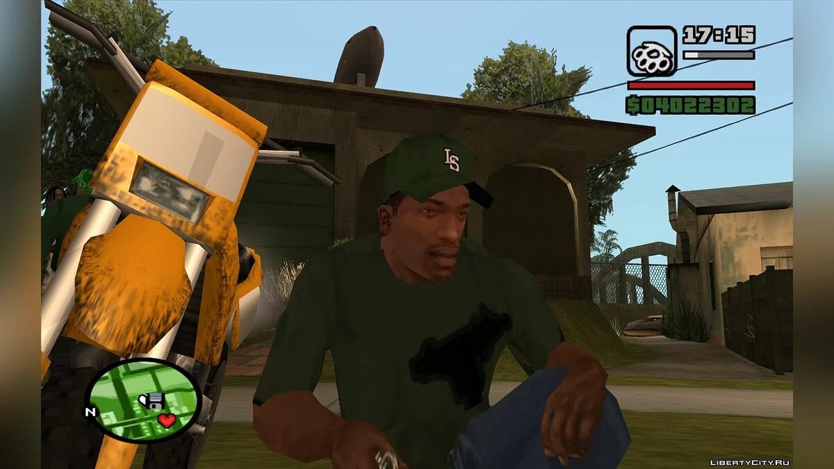 Кепка Свита для CJ / GTA San Andreas