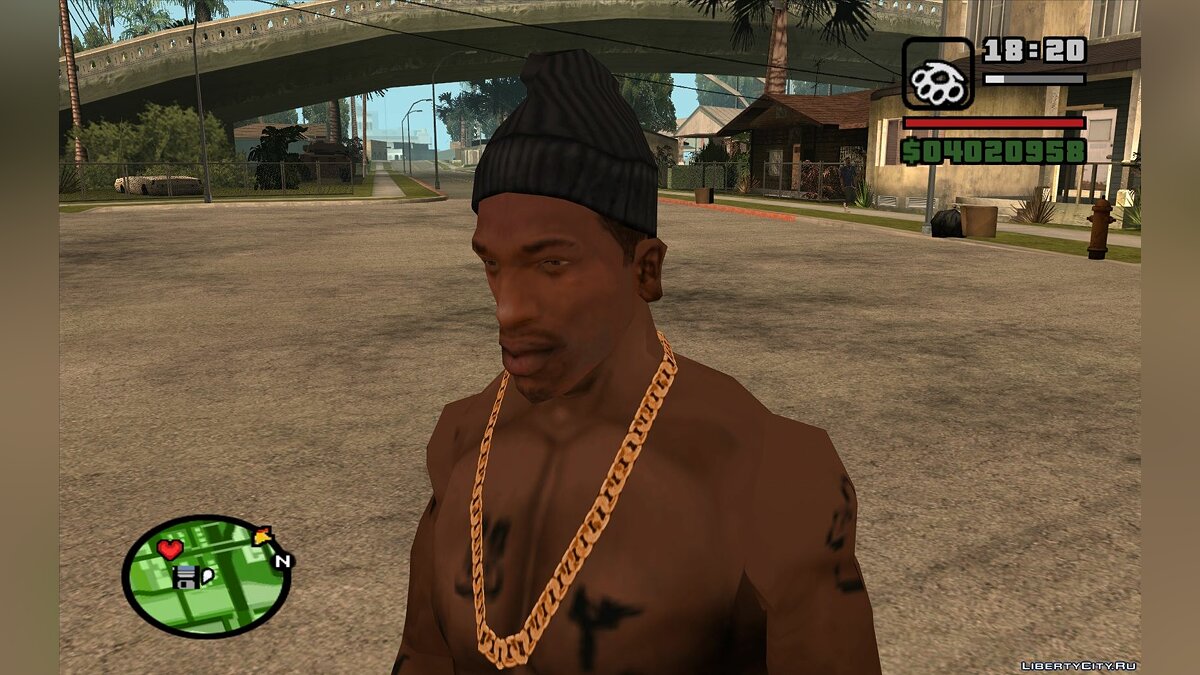 Скачать Шапка Ог Лока для GTA San Andreas