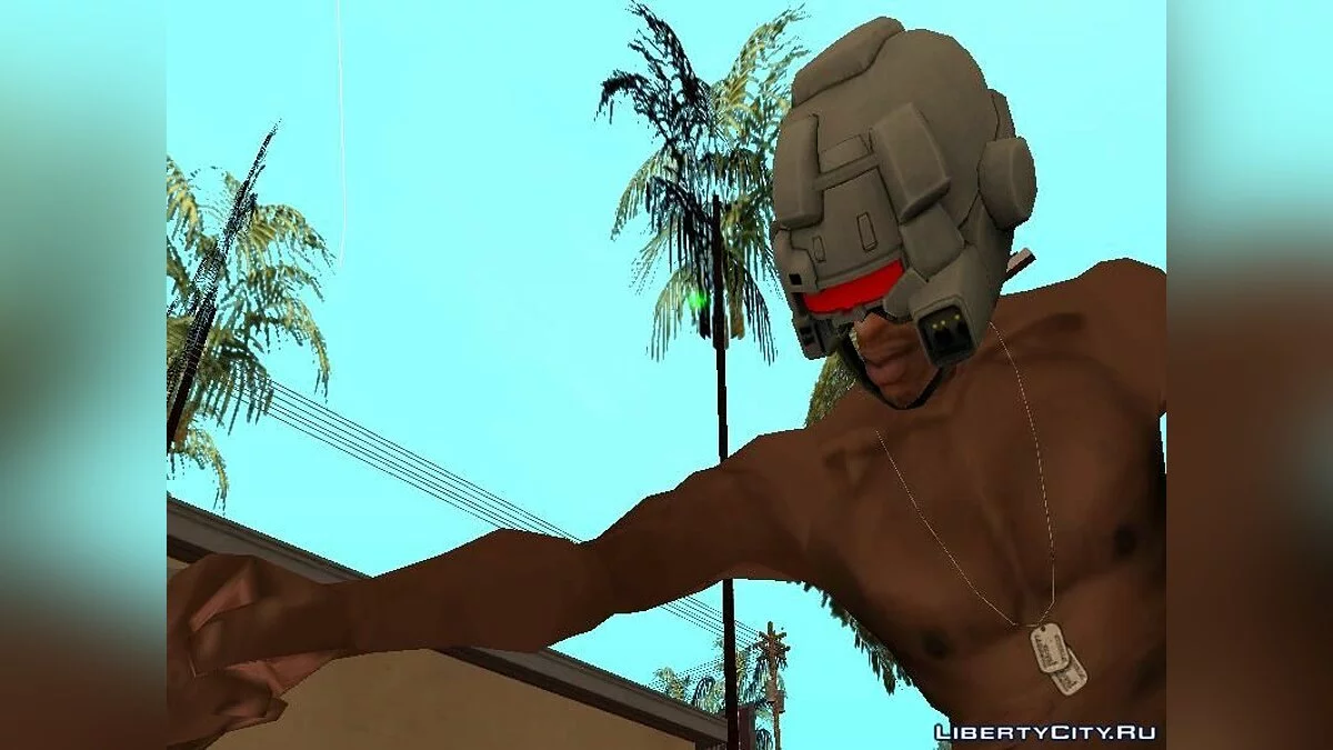 Weapon X Helmet / GTA San Andreas