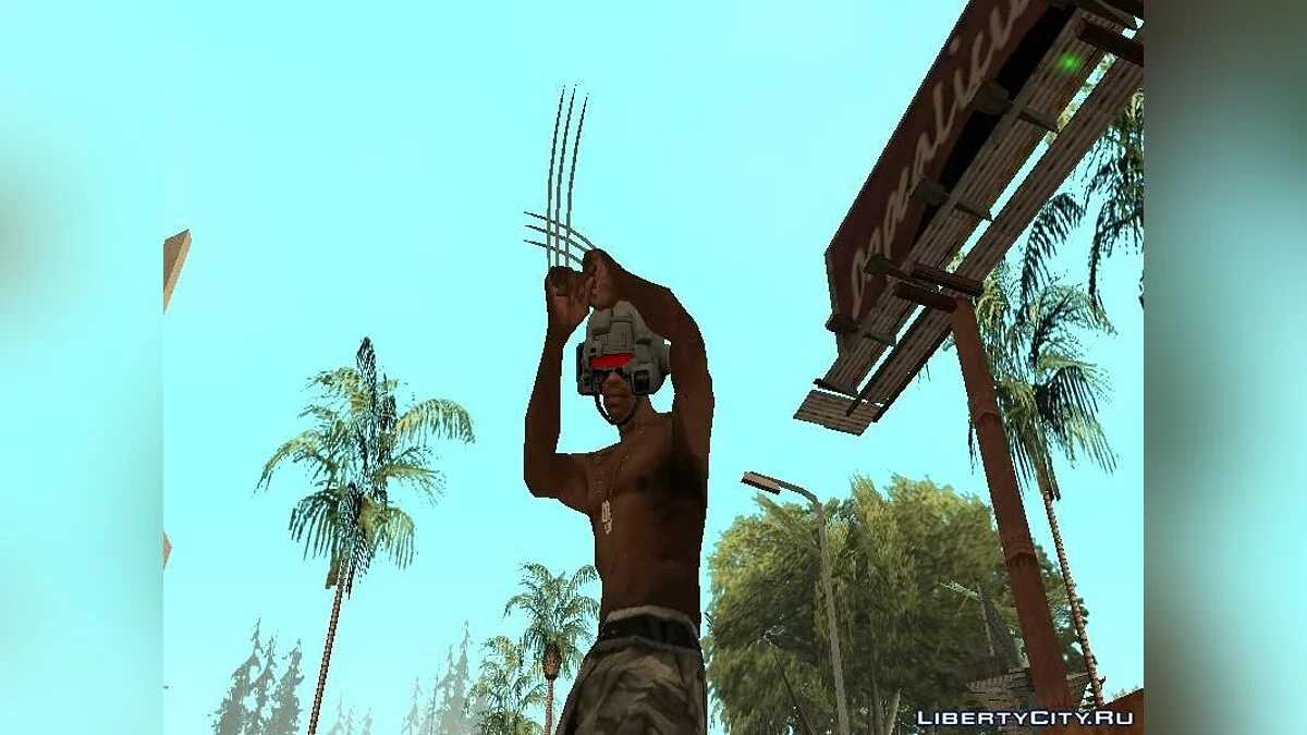 Weapon X Helmet / GTA San Andreas