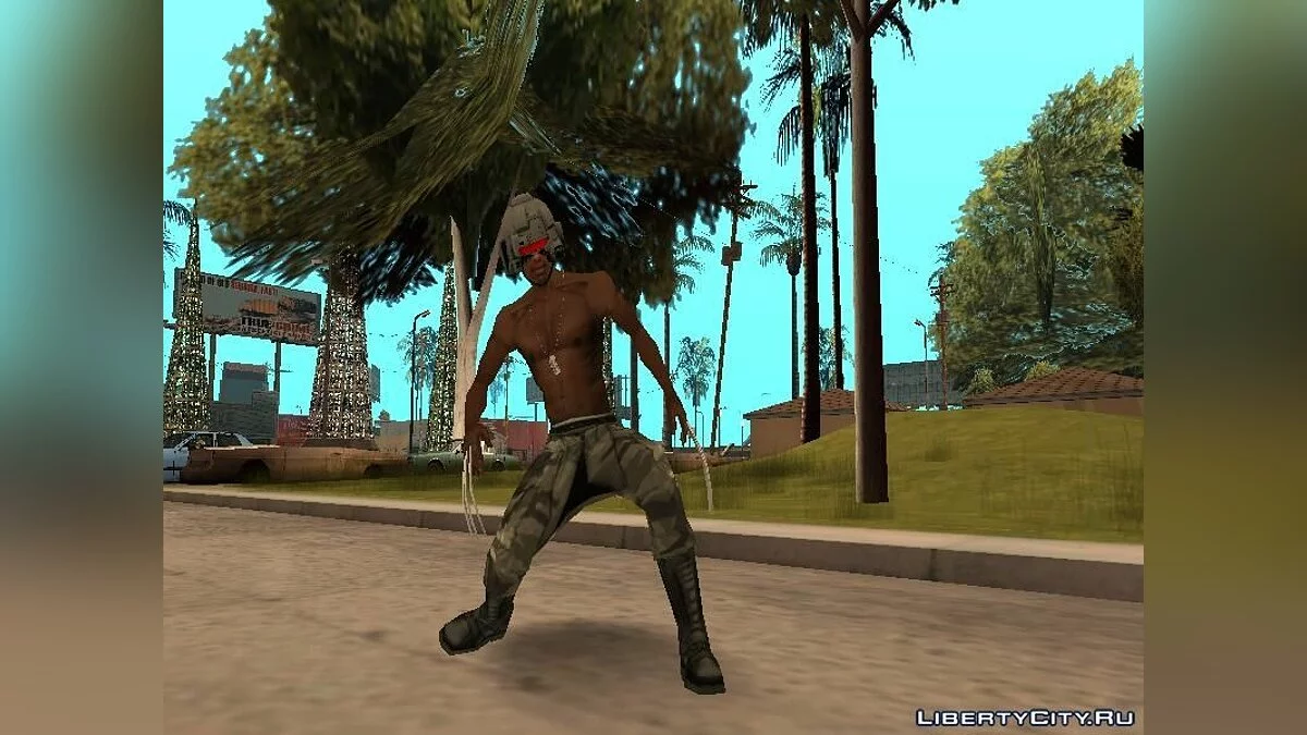 Weapon X Helmet / GTA San Andreas