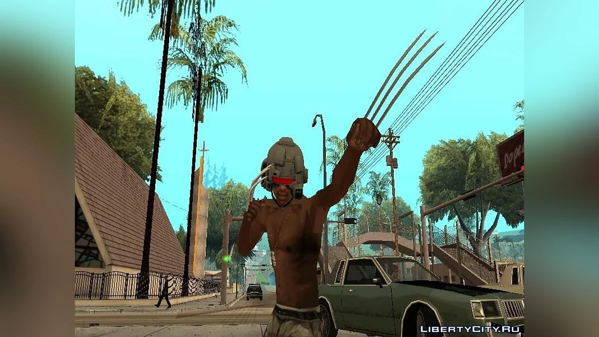 Weapon X Helmet / GTA San Andreas