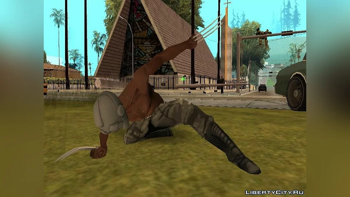 Weapon X Helmet / GTA San Andreas