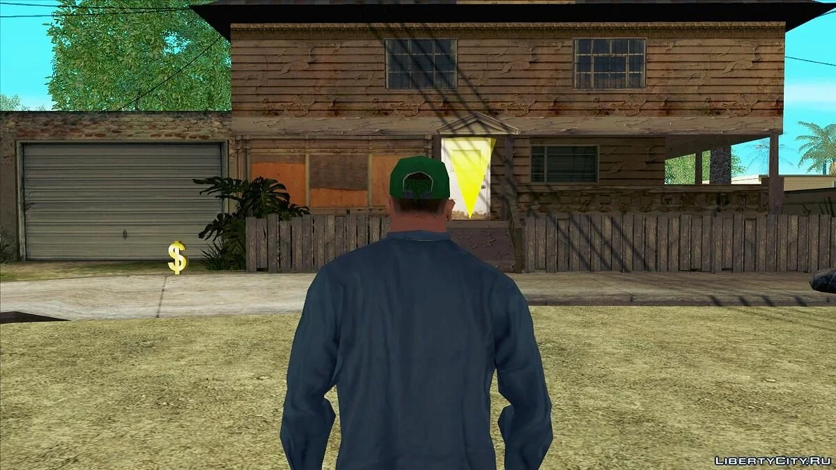 Кепка с платком зелёная / GTA San Andreas
