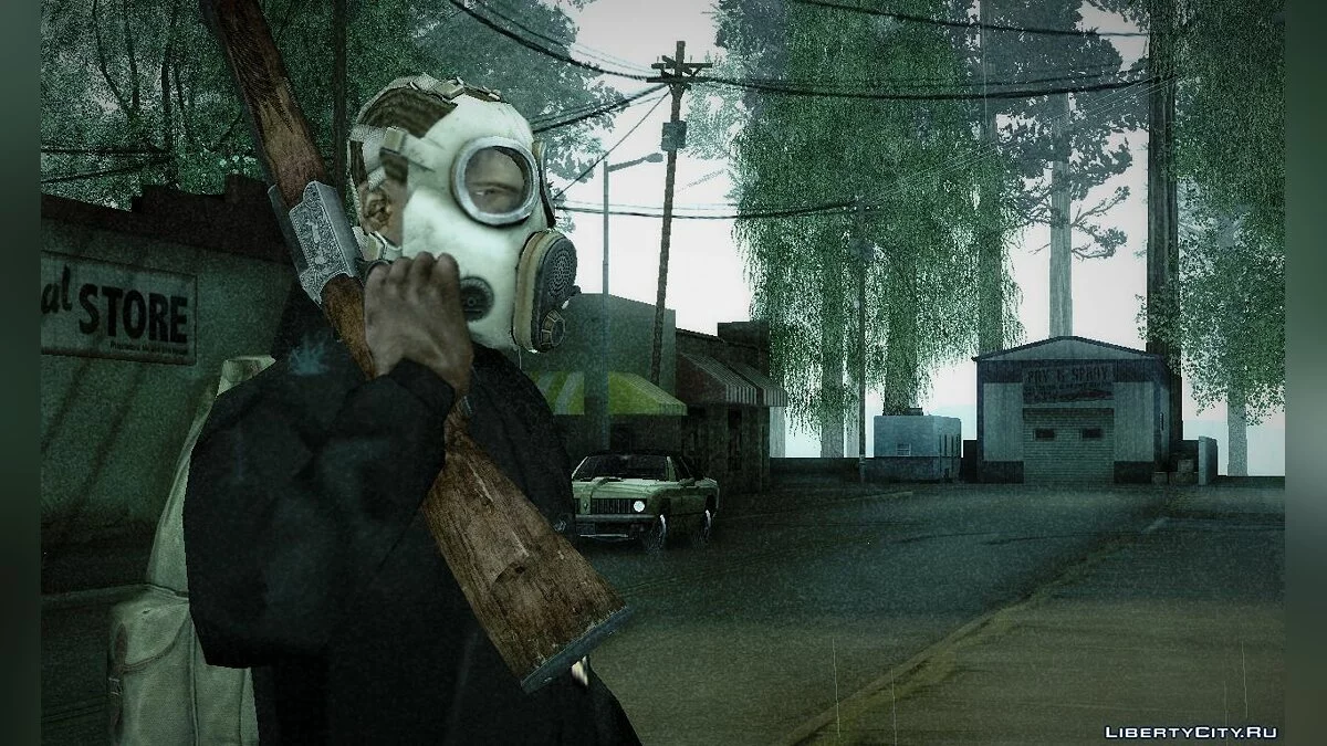 Противогаз из DayZ Standalone / GTA San Andreas