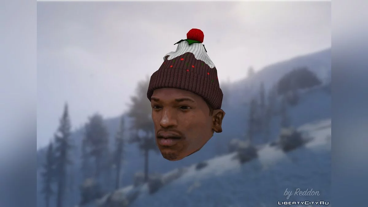 Christmas Props for CJ +Bonus Skin | by Reddon / GTA San Andreas