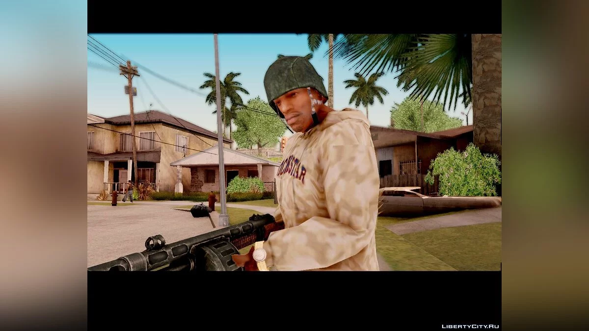 Каска военного и шлем SWAT / GTA San Andreas