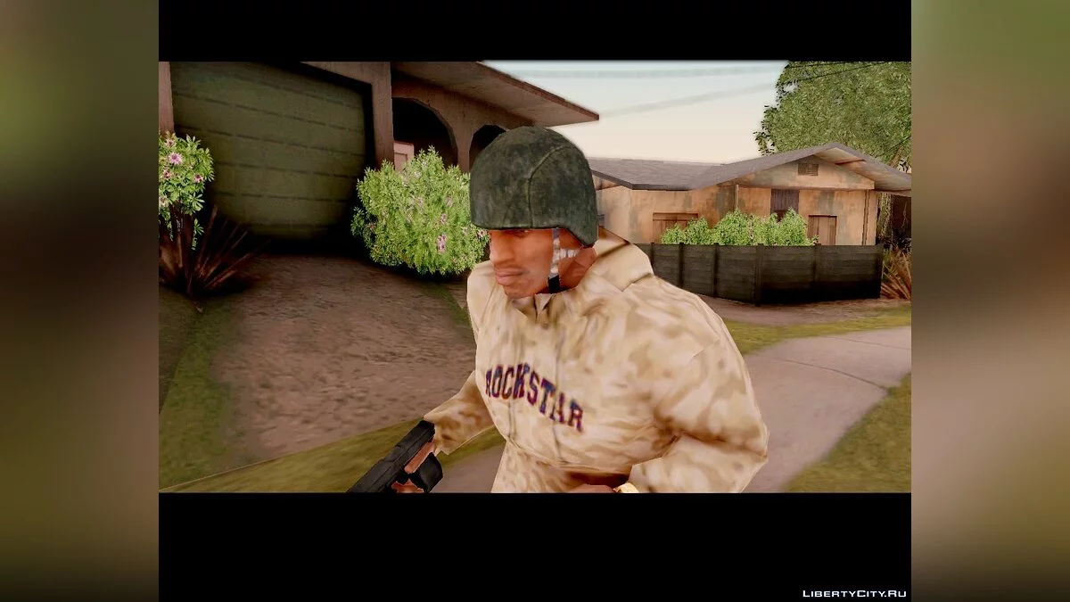 Каска военного и шлем SWAT / GTA San Andreas