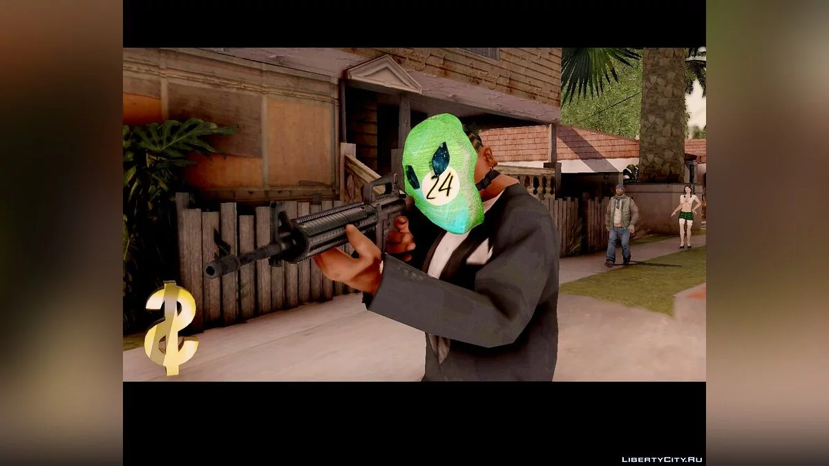 Маска "Alien24" / GTA San Andreas