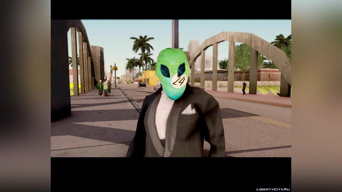 Маска "Alien24" / GTA San Andreas