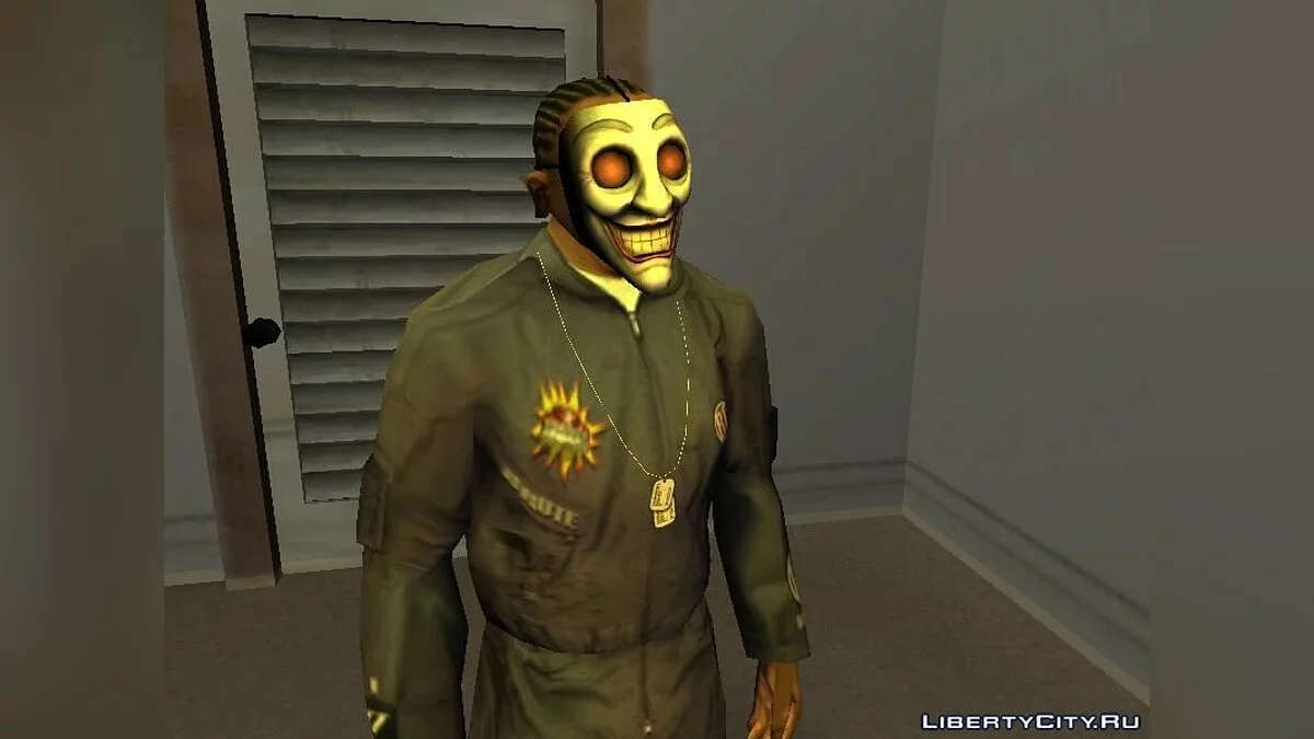 Маска бандита Джокера из Injustice Gods Among Us / GTA San Andreas