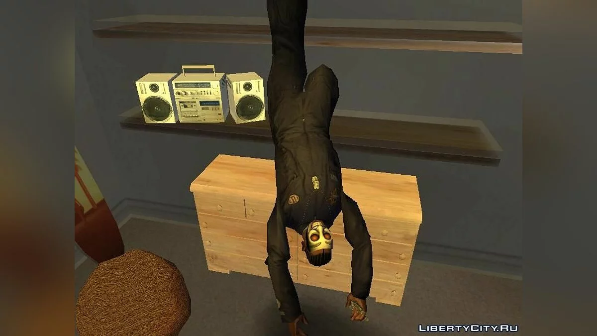 Маска бандита Джокера из Injustice Gods Among Us / GTA San Andreas