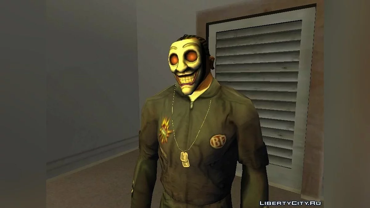 Маска бандита Джокера из Injustice Gods Among Us / GTA San Andreas