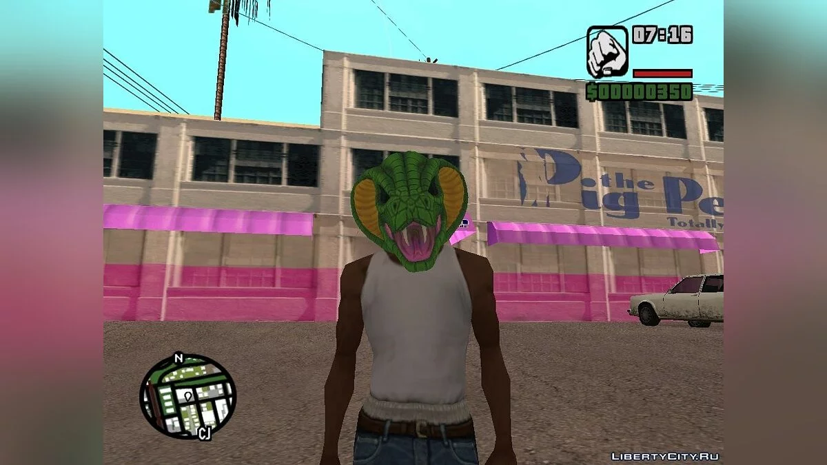 Hotline Miami Masks / GTA San Andreas