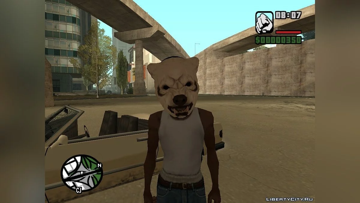 Hotline Miami Masks / GTA San Andreas